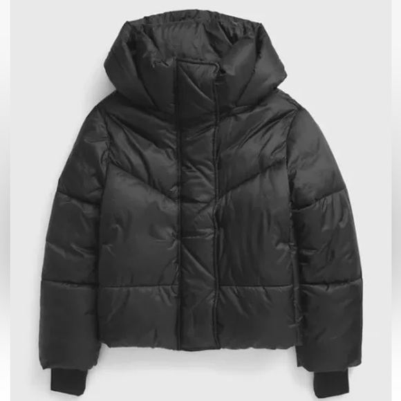 GAP Jackets & Coats Gap Women Puffer Cropped Jacket Brown Coat